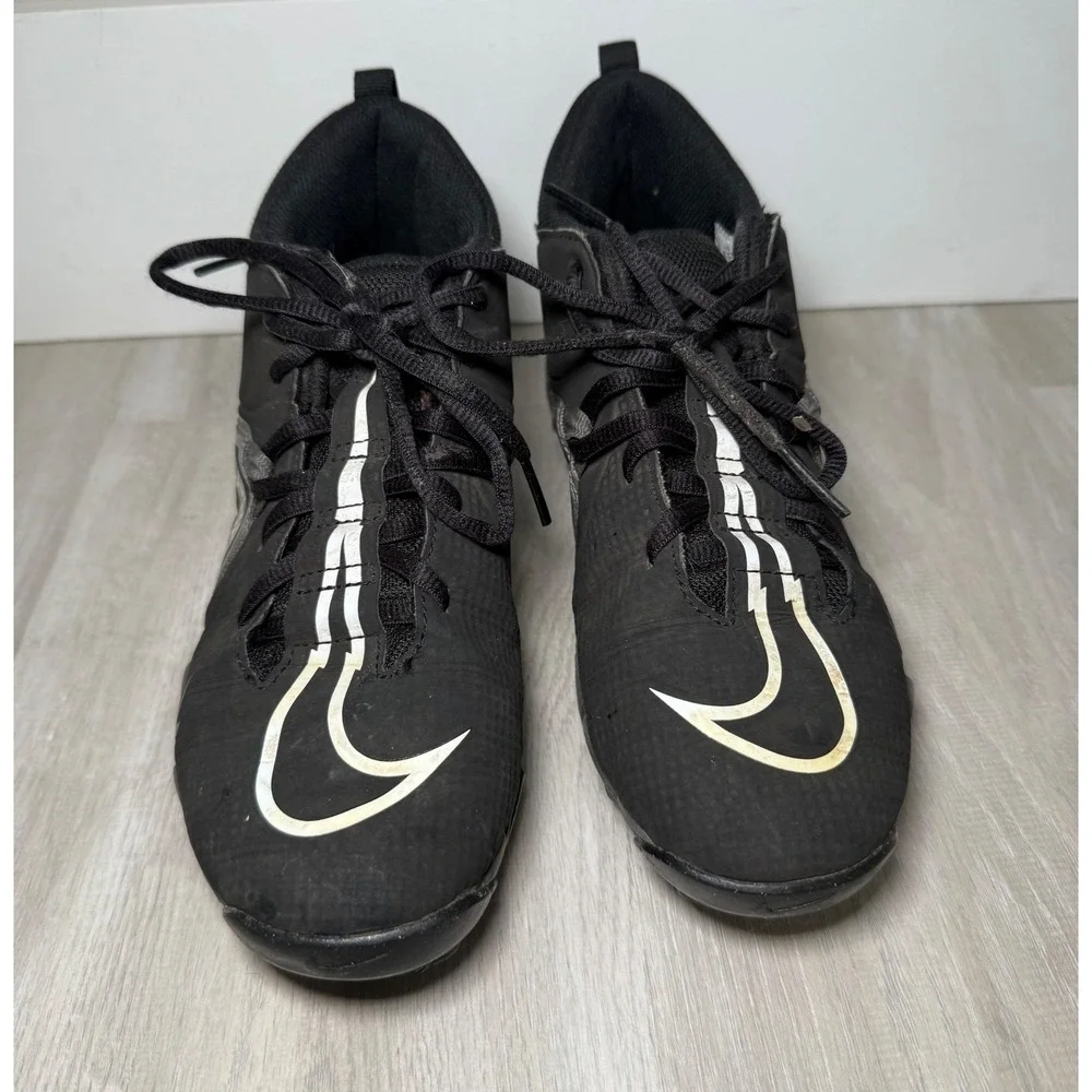Nike Alpha Menace Elite TD Youth Football Cleats Black Size 6Y